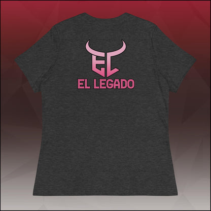 El Legado Pink Gradient Women's Relaxed T-Shirt