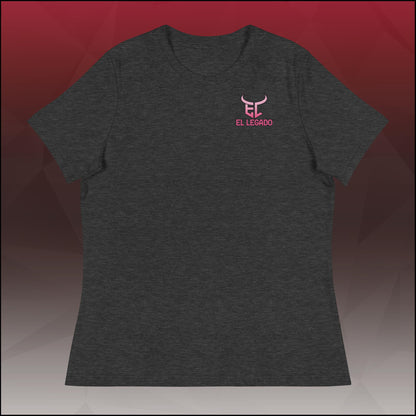 El Legado Pink Gradient Women's Relaxed T-Shirt