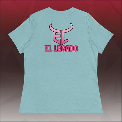 El Legado Pink Gradient Women's Relaxed T-Shirt