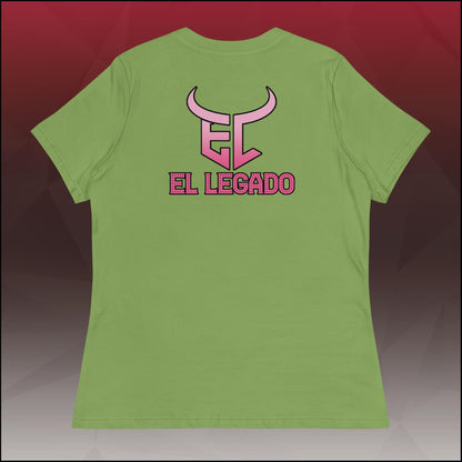 El Legado Pink Gradient Women's Relaxed T-Shirt