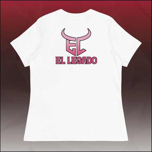 El Legado Pink Gradient Women's Relaxed T-Shirt